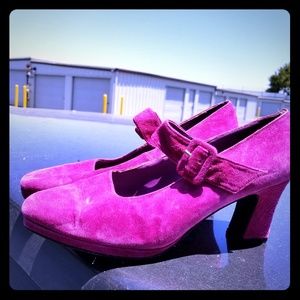 Platform Suede Women's Shoes